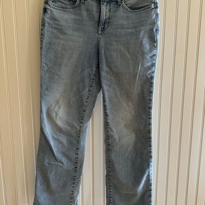 NYDJ Light Blue Straight Leg Jeans